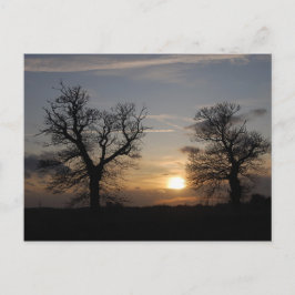Lincolnshire Sunset Vykort