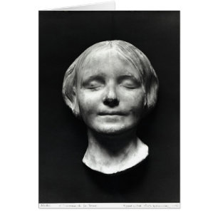 L'Inconnue de la Seine' Hälsningskort