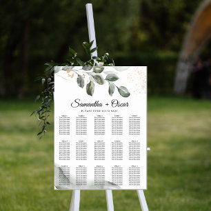 Lind Bladgalleri Watercolor Leaf Guldstoft Poster