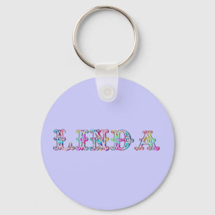 Linda 5 Keychain Nyckelring