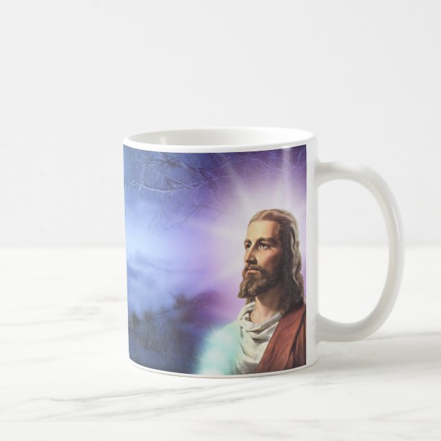 linda caneca com a imagem de Jesus. Kaffemugg (Höger)