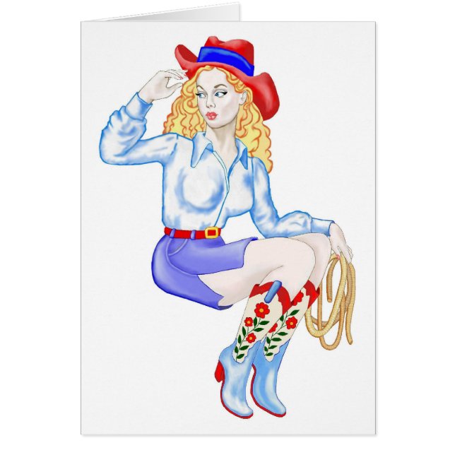 Linda Flores Hälsningskort (Framsidan)