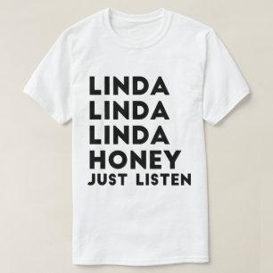 Linda honung lyssnar precis tröja