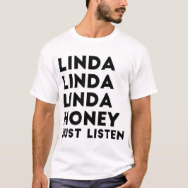 Linda honung lyssnar precis tröja