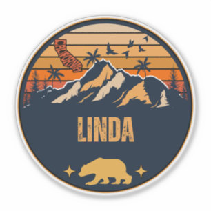 Linda, Kalifornien Klistermärken