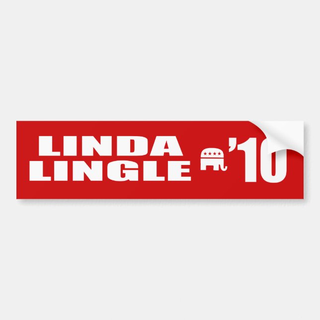 LINDA LINGLE FÖR SENAT BILDEKAL (Framsidan)