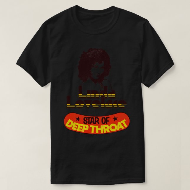 LINDA LOVELACE T SHIRT (Design framsida)