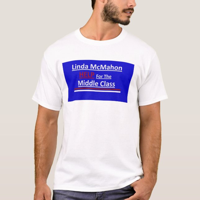 Linda McMahon, senat 2012 Tee (Framsida)