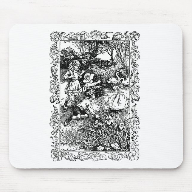 Linda och Svan Musmatta (Framsidan)