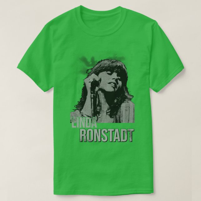 Linda Ronstadt illustrationer T Shirt (Design framsida)