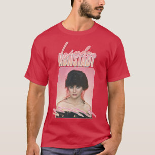 Linda Ronstadt Original Retro Stil Fläkt Art Desig T Shirt