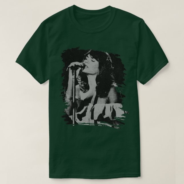 Linda Ronstadt Retro poster T Shirt (Design framsida)