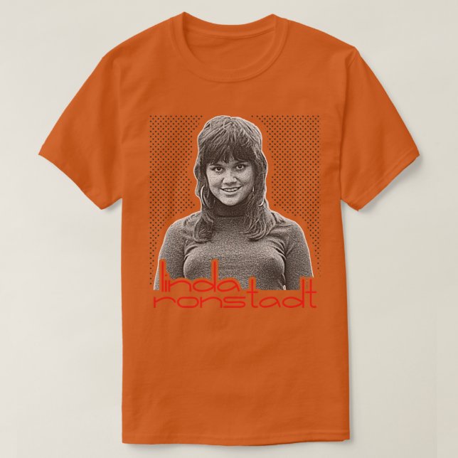 Linda Ronstadt T Shirt (Design framsida)