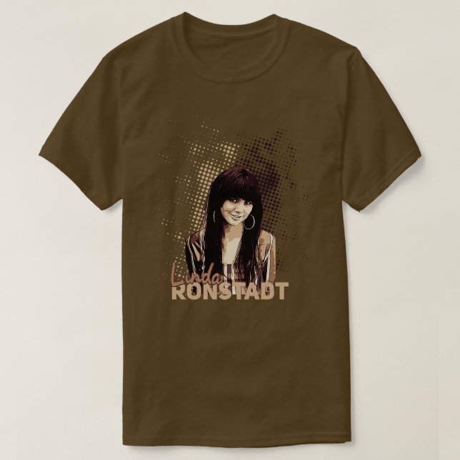 Linda Ronstadt T Shirt (Design framsida)