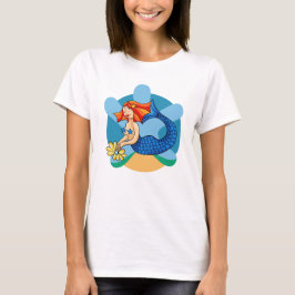 Linda sirenita. Sirena, Mermaid. T Shirt