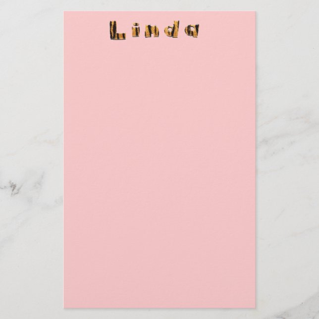 Linda Stationery Brevpapper (Framsida)