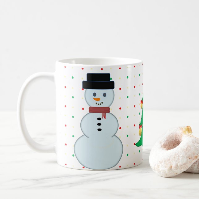 Linda taza de Navidad Kaffemugg (Med munk)