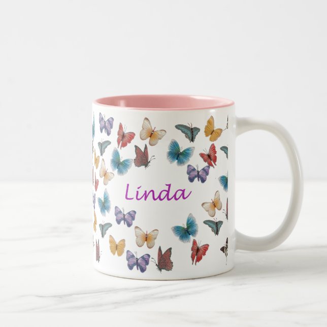 Linda Två-Tonad Mugg (Höger)