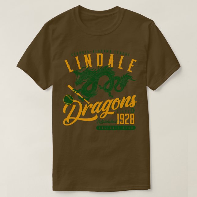 Lindale Dragons T Shirt (Design framsida)