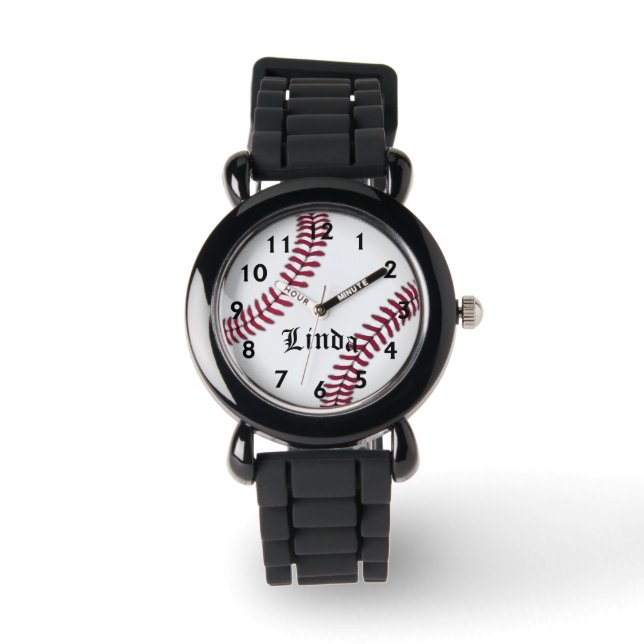 Linda's Baseball Time Armbandsur (Framsida)
