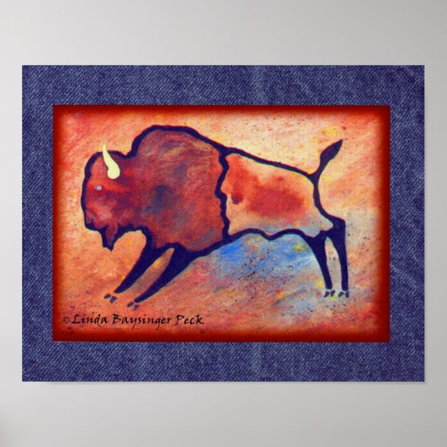 Lindas Buffalo Stylized Poster (Framsidan)