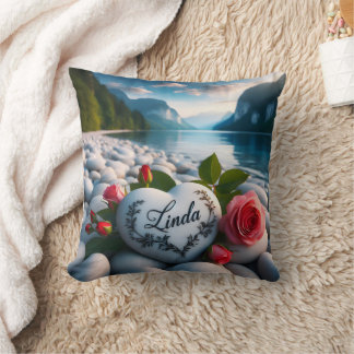 Linda's Heart på Sunrise Kudde