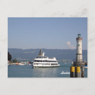 Lindau entrance harbor vykort