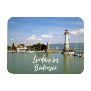 Lindau im Bodensee Tyskland Souvenir Magnet