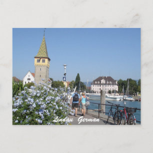 Lindau Tyskland Vykort