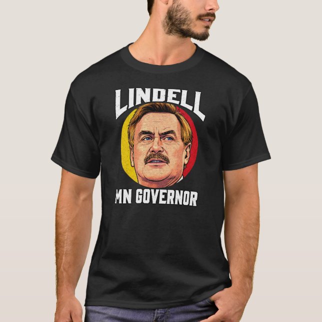 LINDELL FÖR MN GOVERNOR T SHIRT (Framsida)