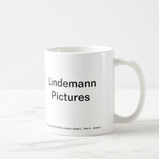 Lindemann bildmugg! 2,0 kaffemugg (Höger)