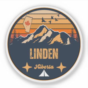 Linden, Alberta Klistermärken