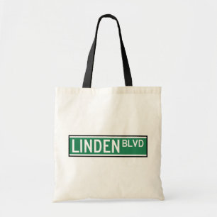 Linden Boulevard-tecken Tygkasse