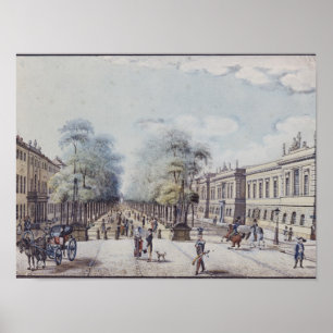 Lindenen med akademin, Berlin Poster