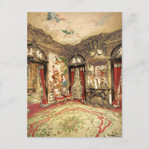 Linderhof Palace Upper Bavaria Tyskland Vykort