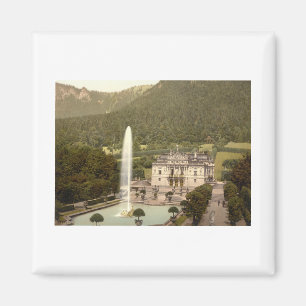 Linderhof slott, Bayern, Tyskland Magnet