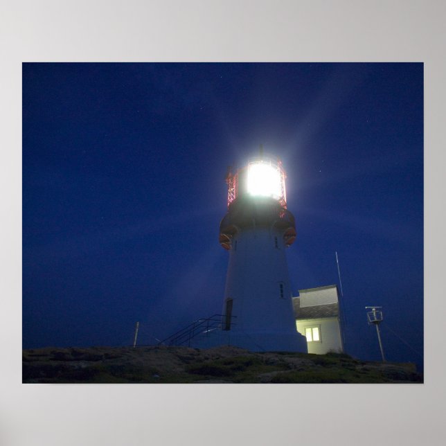 Lindesnes fyr, Norges sydligaste punkt 3 Poster (Framsidan)