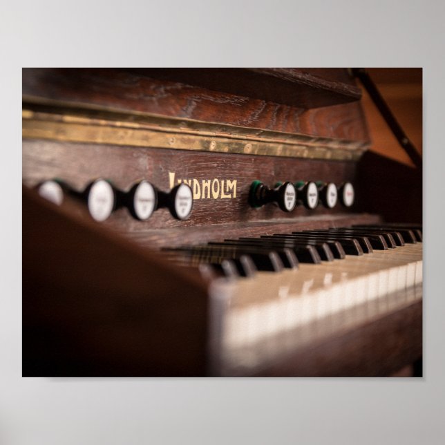 Lindholm Harmonium Poster (Framsidan)