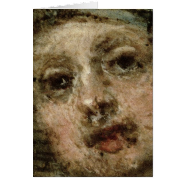 L'Indifferens, 1716 Hälsningskort (Framsidan)