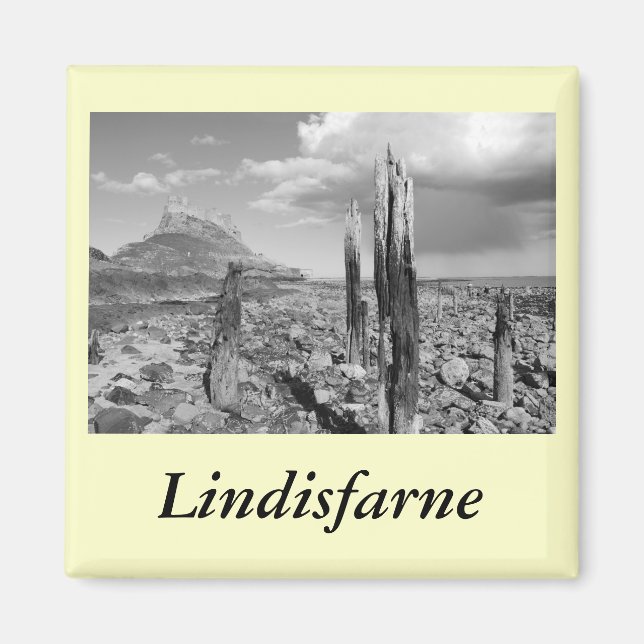 Lindisfarne Castle Magnet (Framsidan)