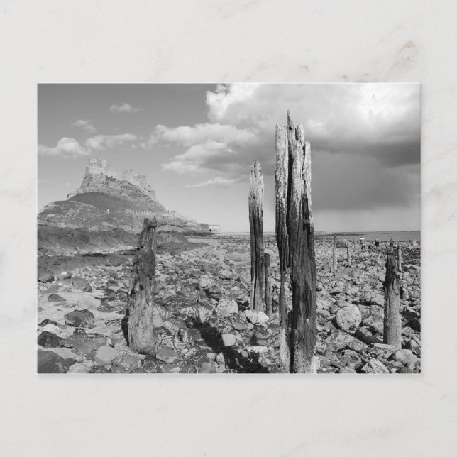 Lindisfarne Castle Vykort (Framsida)