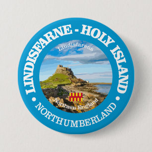 Lindisfarne - Heliga Island (rd) Knapp