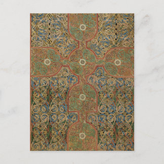 Lindisfarne keltiskt kors vykort