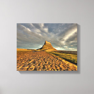 Lindisfarne slottkanfas canvastryck