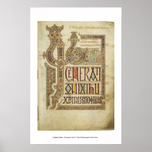 lindisfarnegospelsida 27r poster