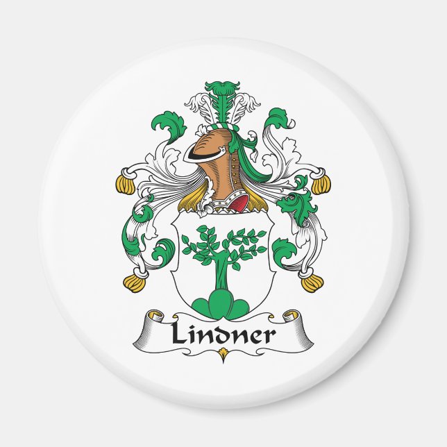 Lindner Family Crest Magnet (Framsidan)