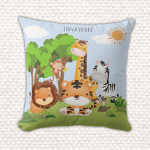 Lindo Animales de la Selva Acuarela Niños