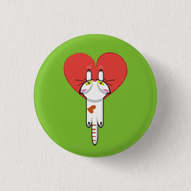 Lindo Gatito aferrado al amor. Gato, cat, kitten. Knapp (Framsida)