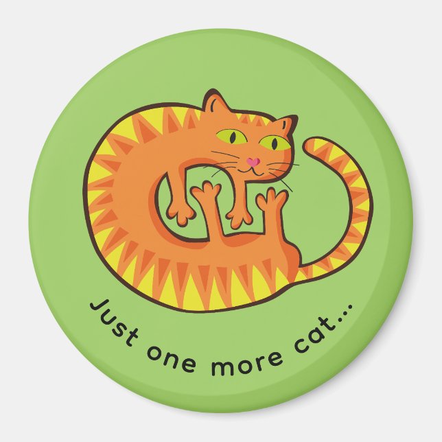 Lindo Gato, gato, gatito Magnet (Framsidan)