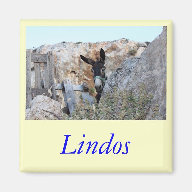 Lindos Magnet (Framsidan)
